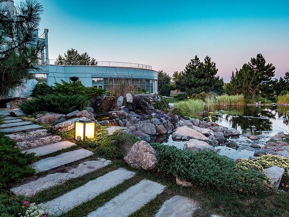 Oświetlenie ogrodzenia - posesji